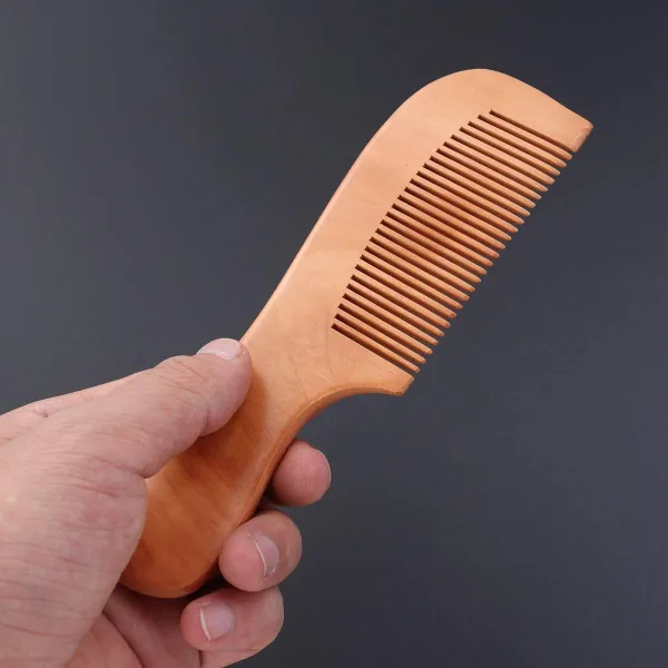 1 Pc Soft Small Wooden Comb 